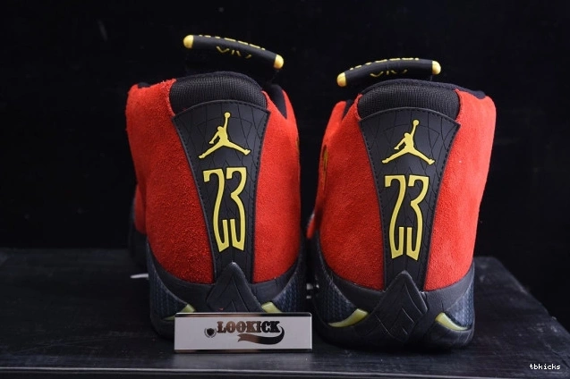 Cheap TBK Challenge 654459-670 Jordan Red Air Retro 14 0819